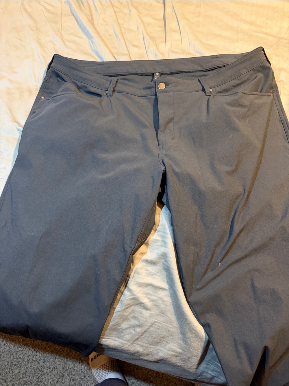 lululemon athletica Men's grey Stretch Chinos